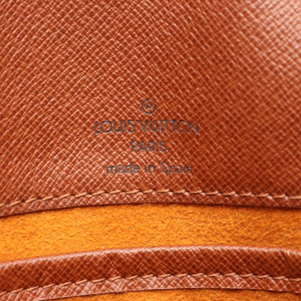 LOUIS VUITTON Brown Monogram Leather Shoulder Bag - Picture 4 of 12